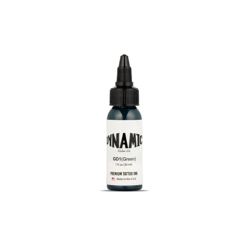 Dynamic Tattoo Ink Green  1 oz