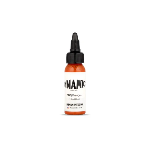 Dynamic Tattoo Ink Orange  1 oz