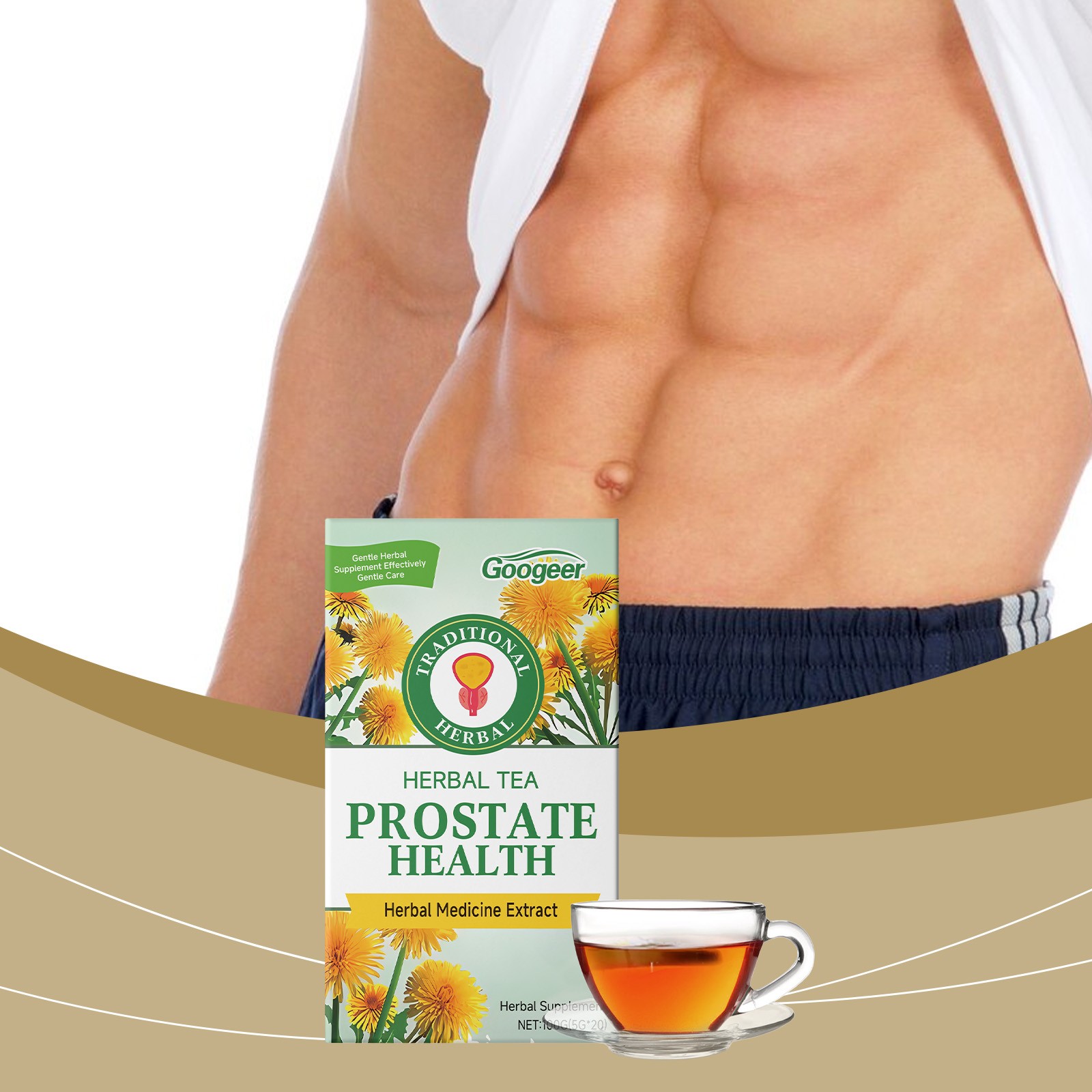 Herbal Prostate Health Tea For Body Treatment