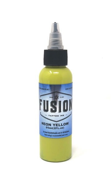 Neon Yellow  Fusion Tattoo Ink