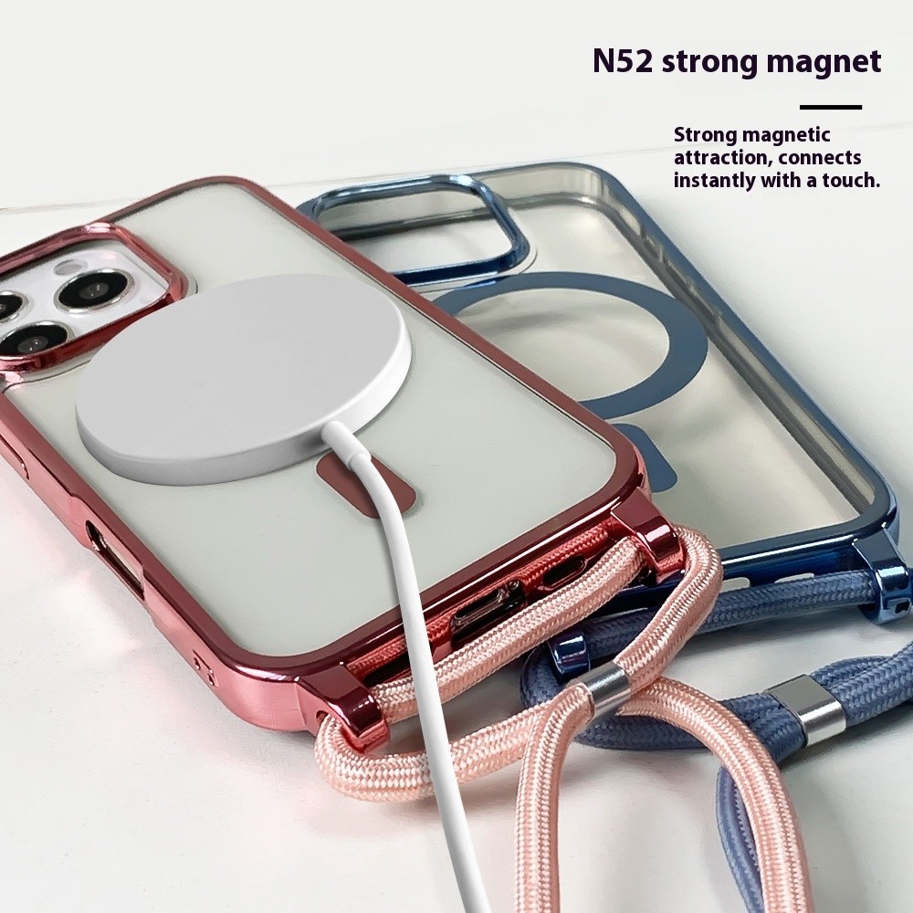 Magnetic Lanyard Phone Case Protective Case
