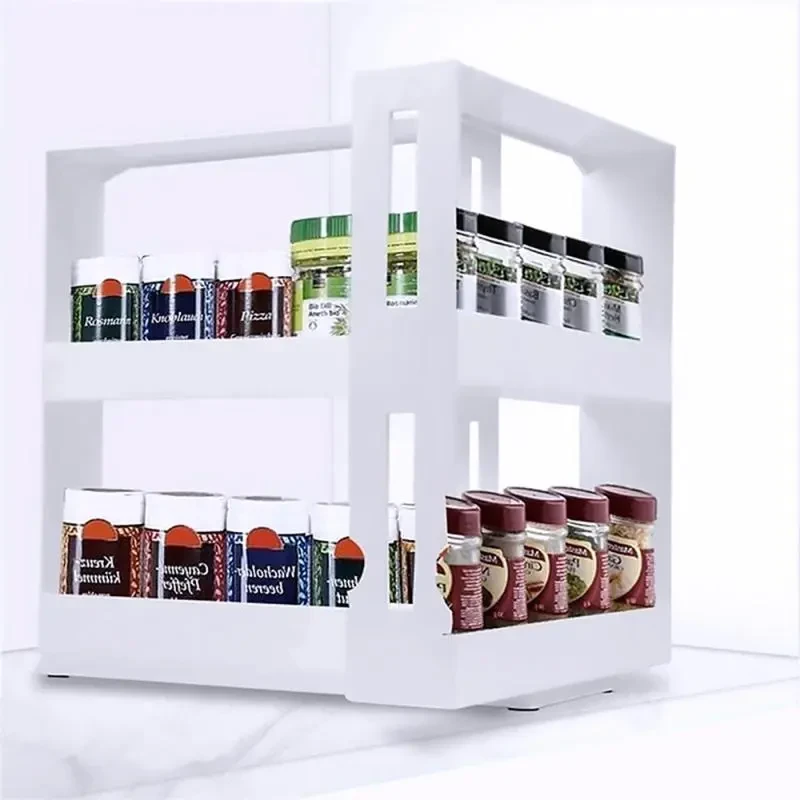 Spice Rack with Jars