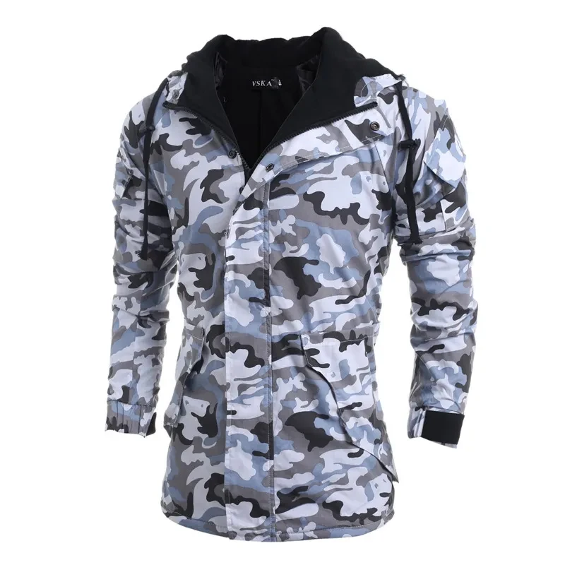 Snow Camo Jacket Mens