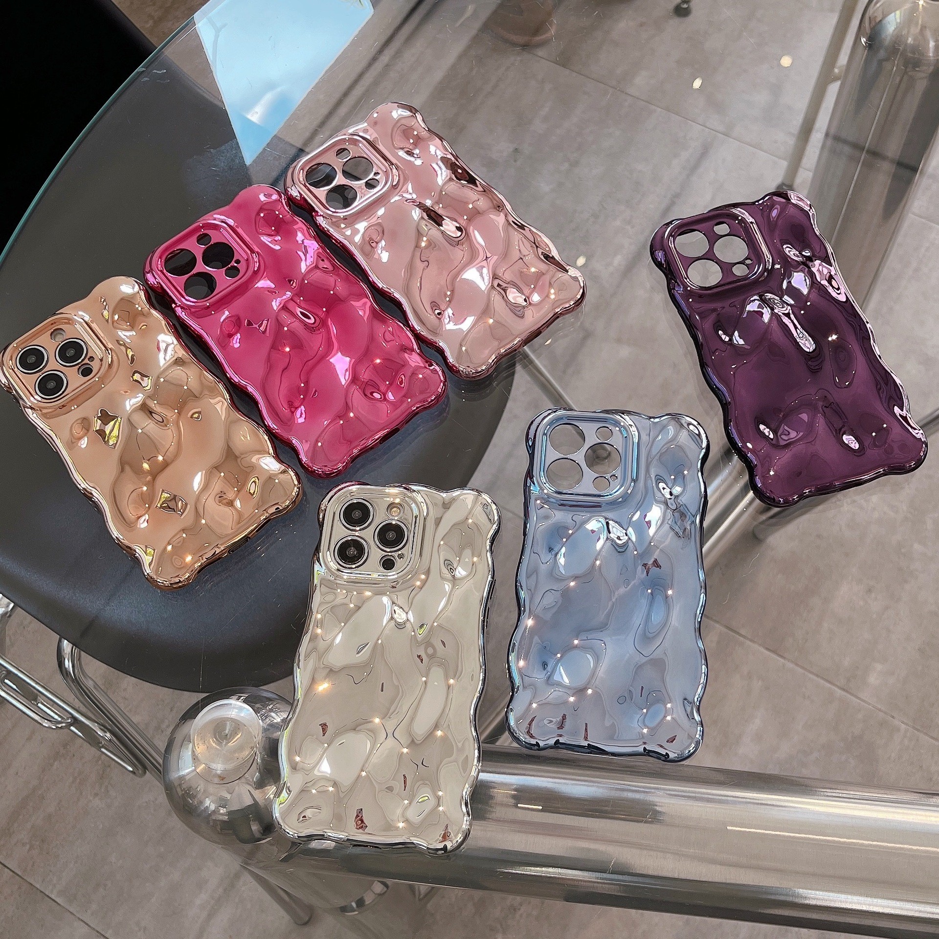 Pure Color Bubble Shell Electroplating Advanced Sense