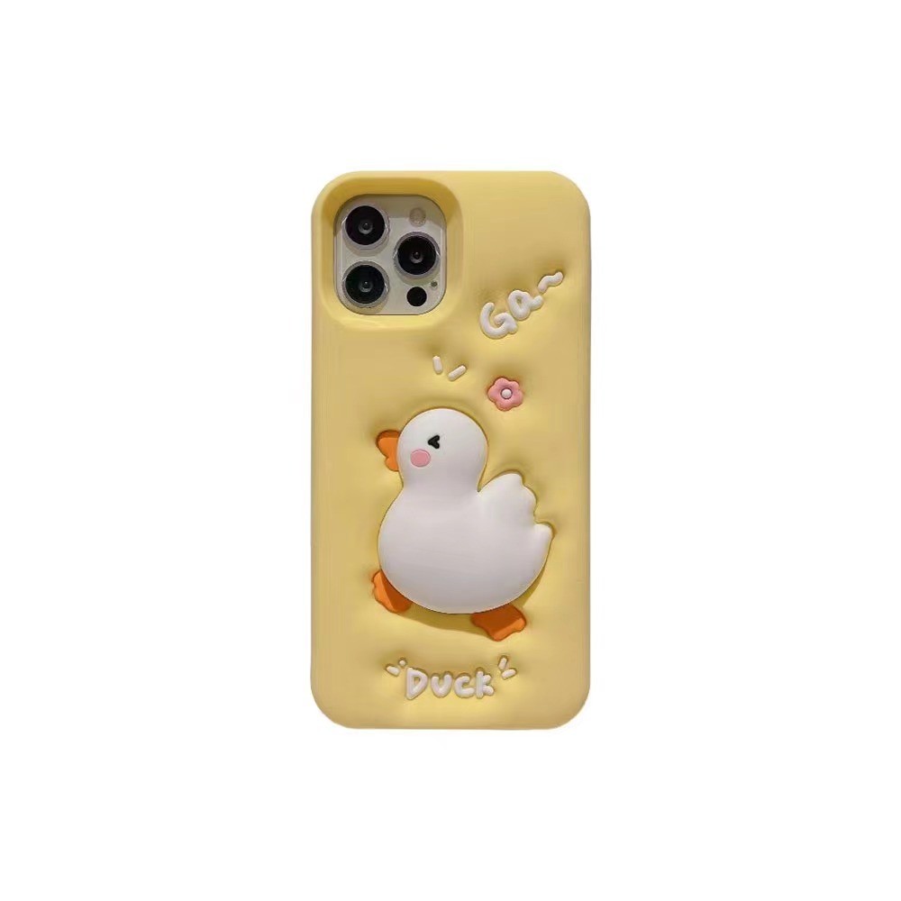 Fashion Personalized Decompression Duck Phone Case