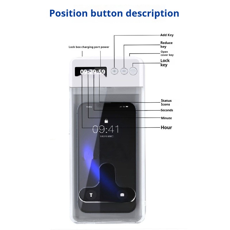 Timing Mobile Phone Self-discipline Box