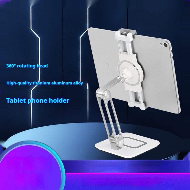 Desktop Folding Tablet Computer Stand Aluminum Alloy Mobile Phone Bracket