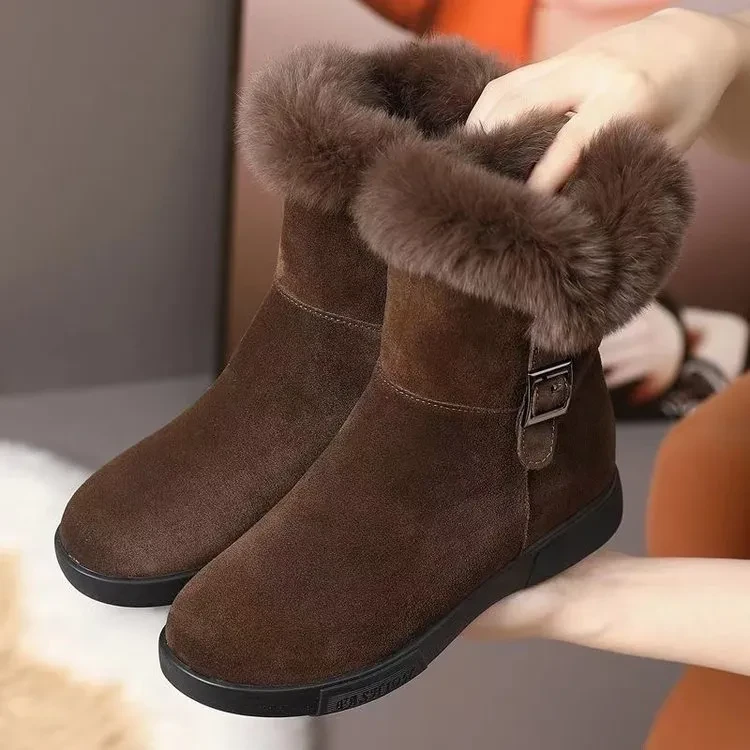 Fur Lined Ankle Boots