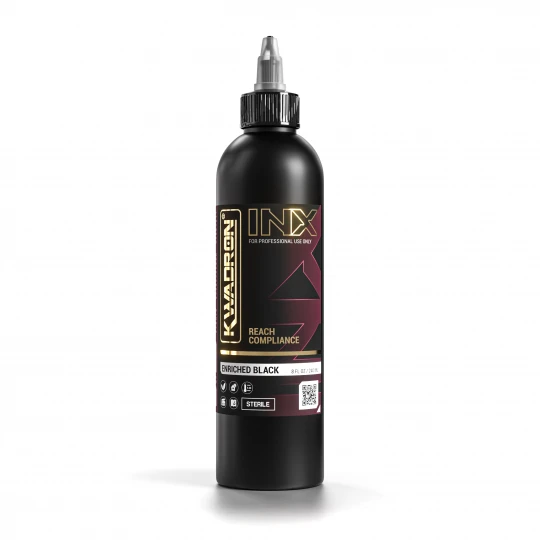 Enriched Black Tattoo Ink By Kwadron INX