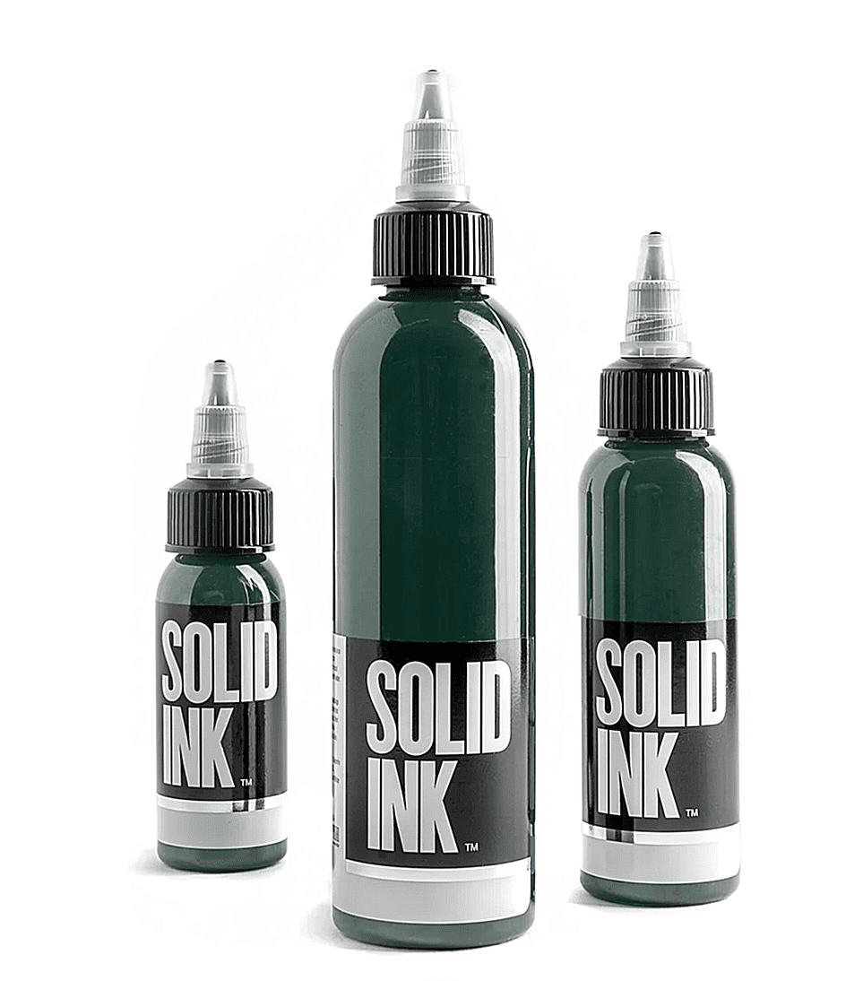 Dark Green  Solid Ink
