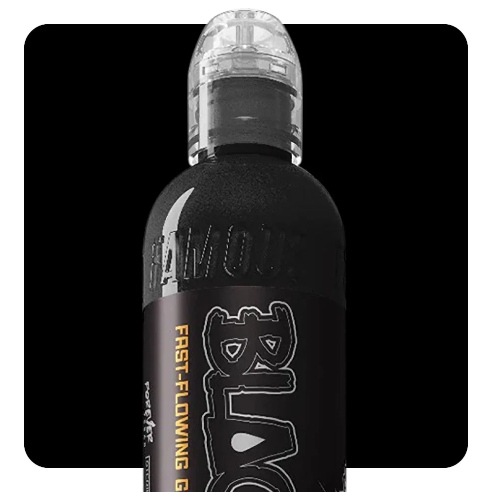 Blackout  World Famous Tattoo Ink  Pick Size