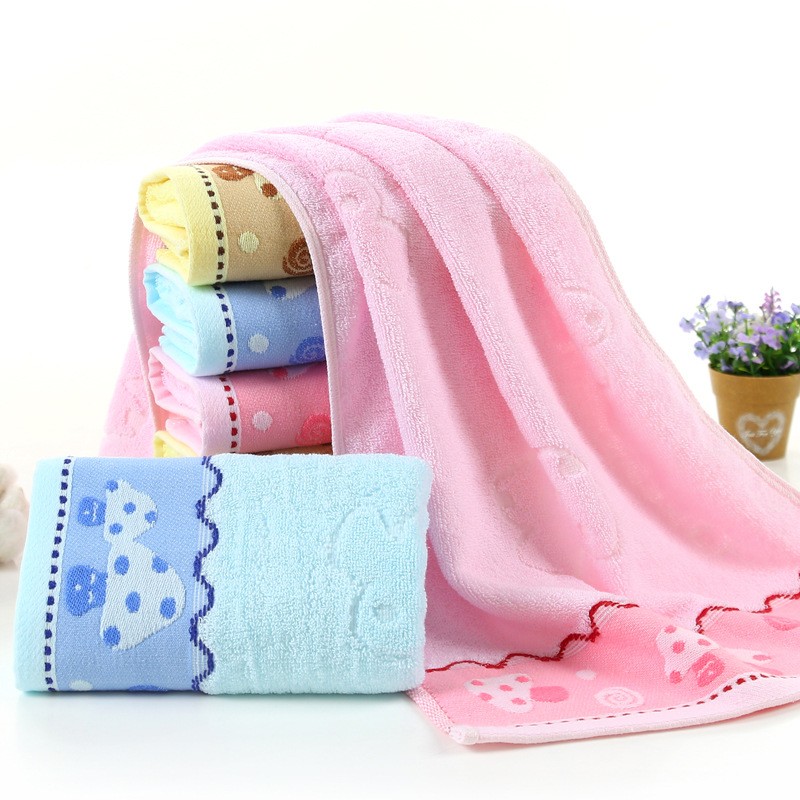 Cotton Towel Thickened 32-strand Jacquard