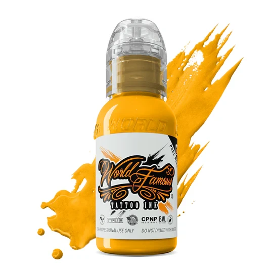 Michelangelo Yellow  World Famous Ink