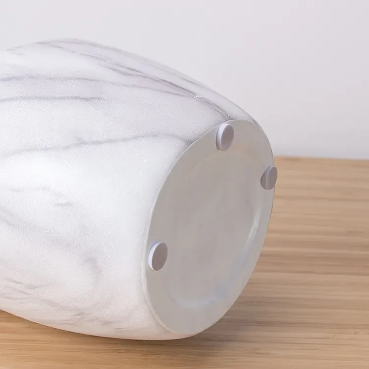 Tall White Ceramic Planter