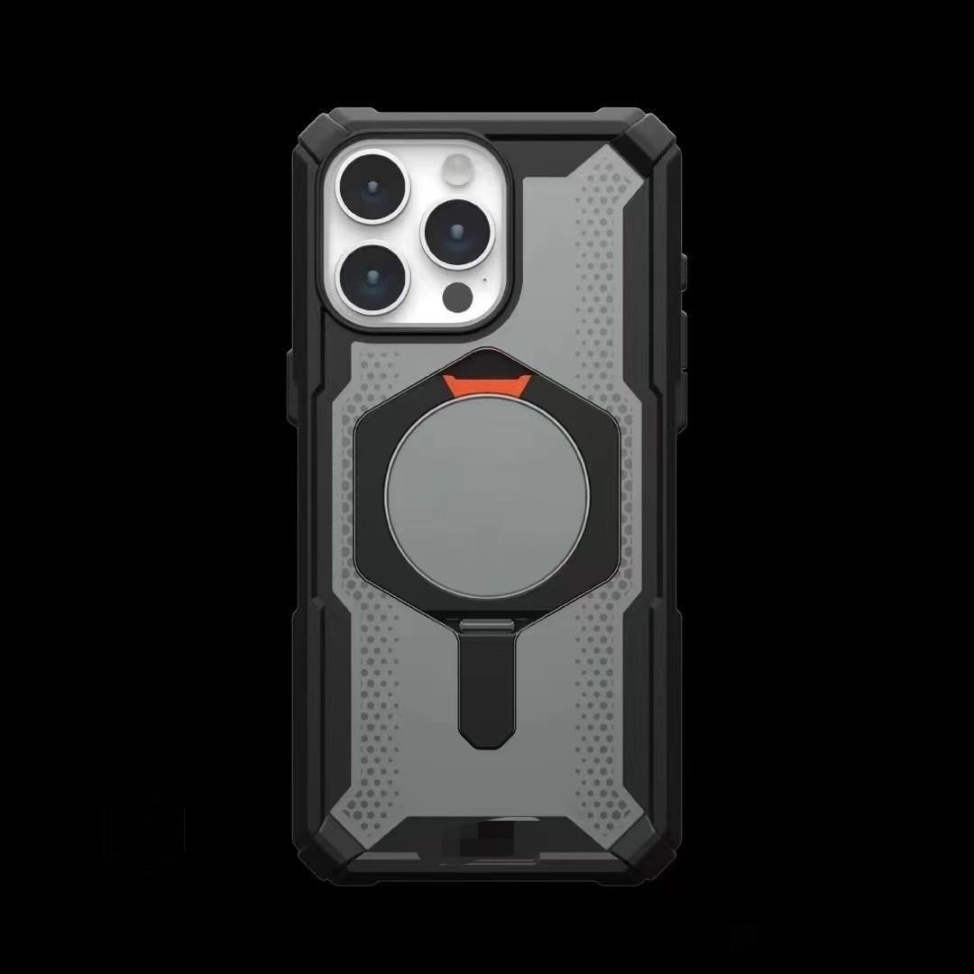 Drop-resistant Magnetic Suction With Bracket Phone Case
