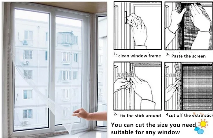 Mosquito Nets For Doors And Windows