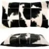 Cowhide Patchwork Cushion 30x50cm