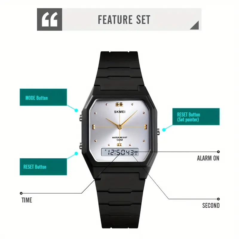 Skmei Mens Waterproof Sport Watch
