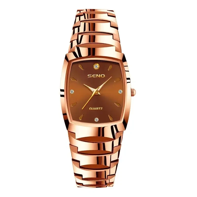 Retro Square Mens Business Watch