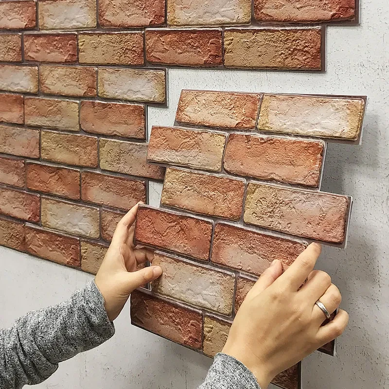 Brick Effect Wallpaper for Bedroom