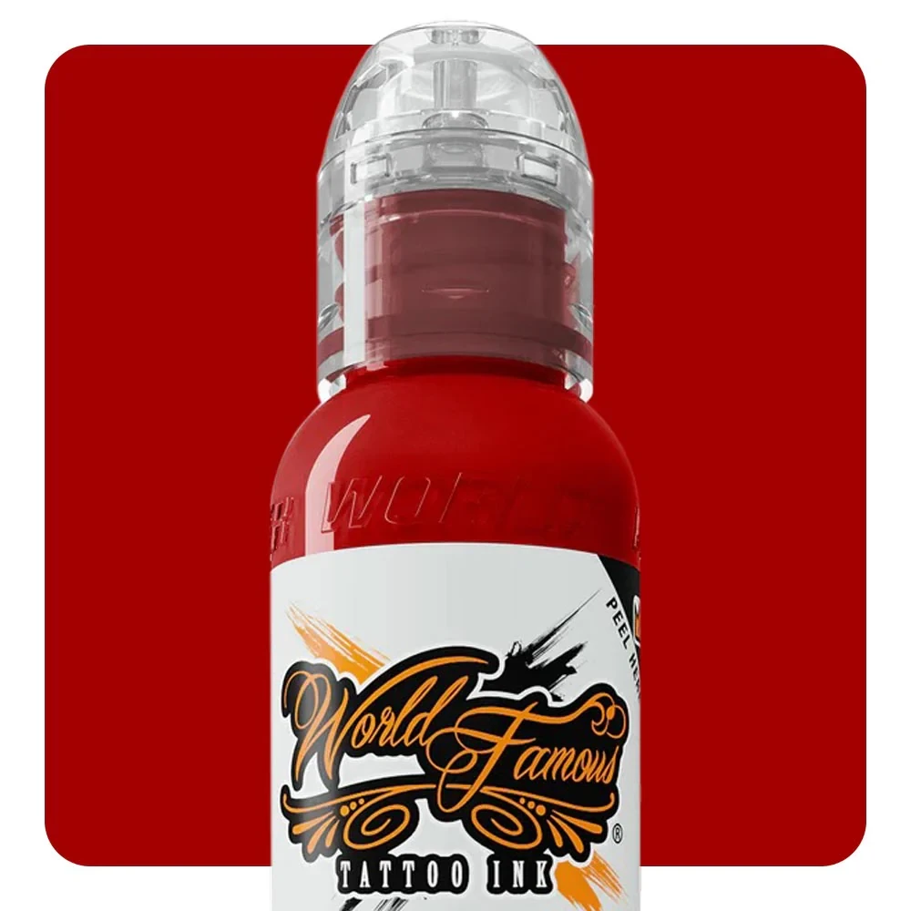 Red Hot  World Famous Tattoo Ink