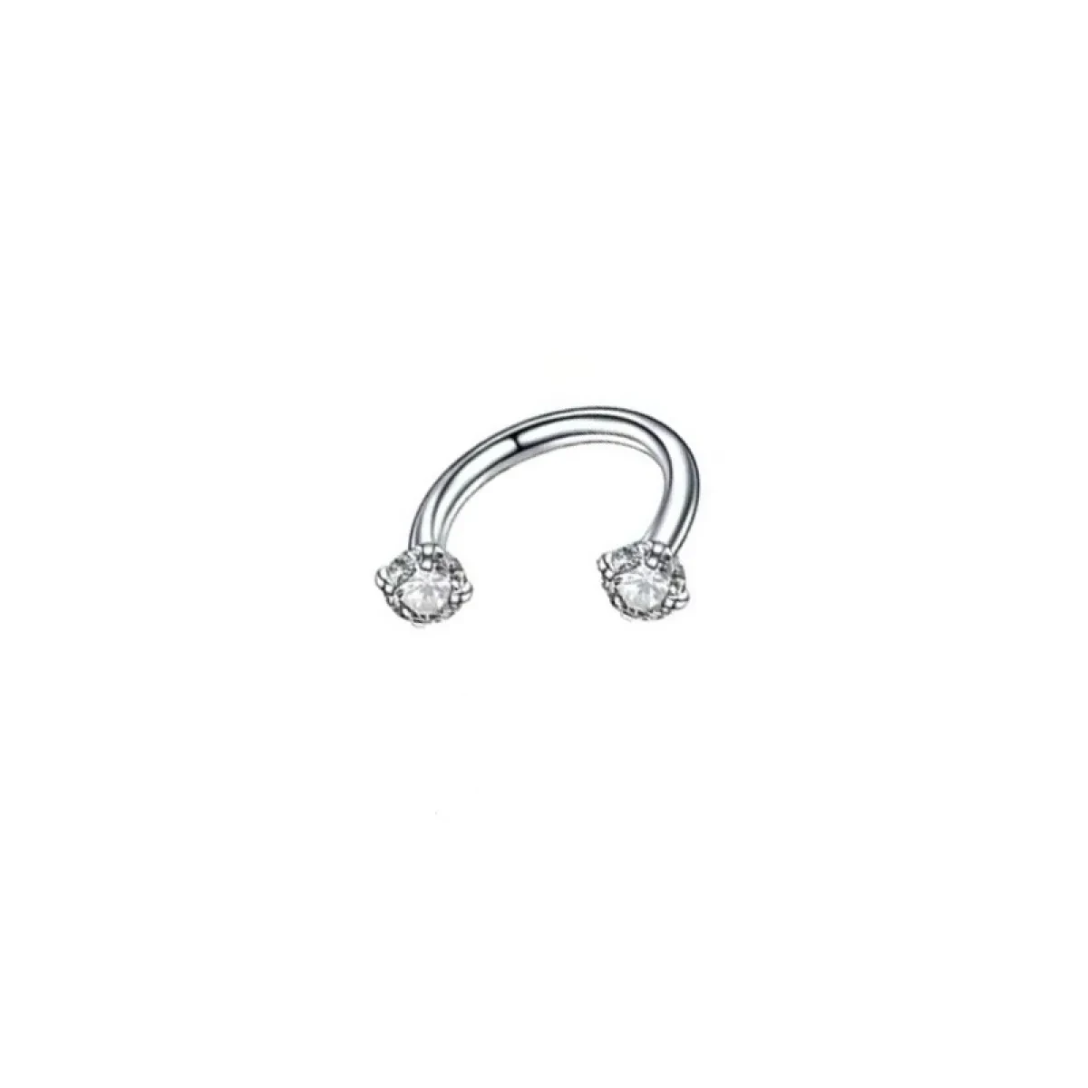 Double Nose Piercing One On Each Side