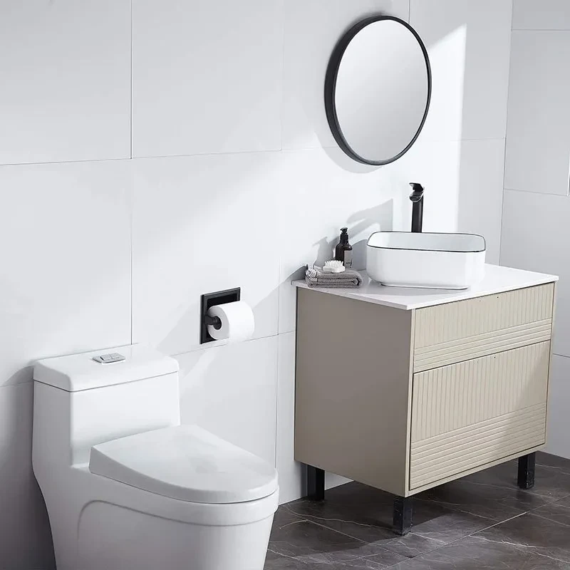 Black Toilet Roll Holder