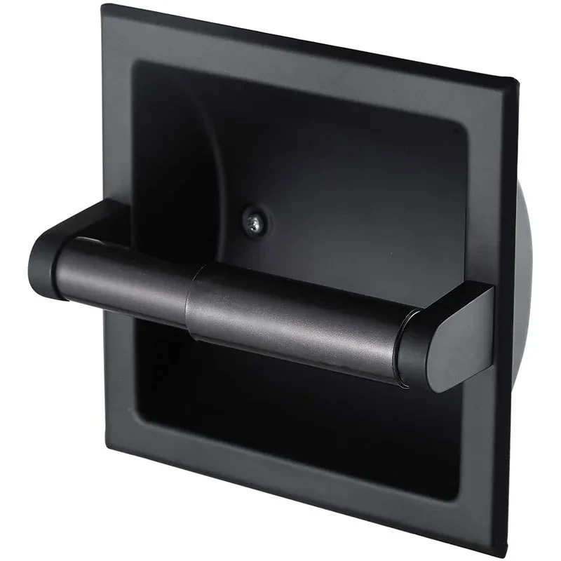 Black Toilet Roll Holder