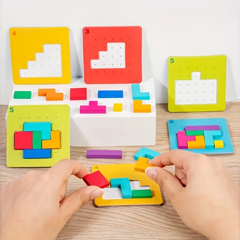 108pcs 3D Building Puzzle Set