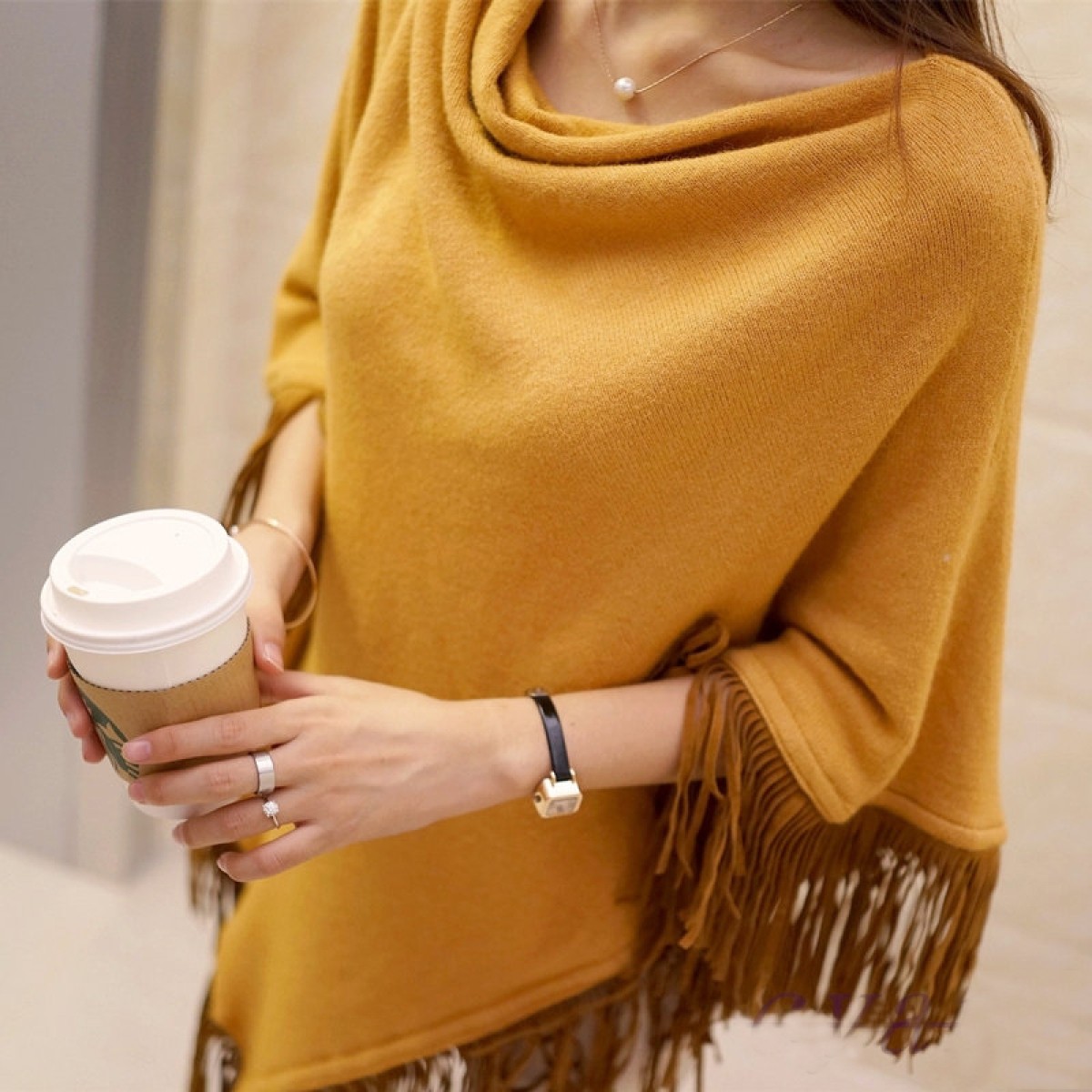 Mustard Yellow Shawl