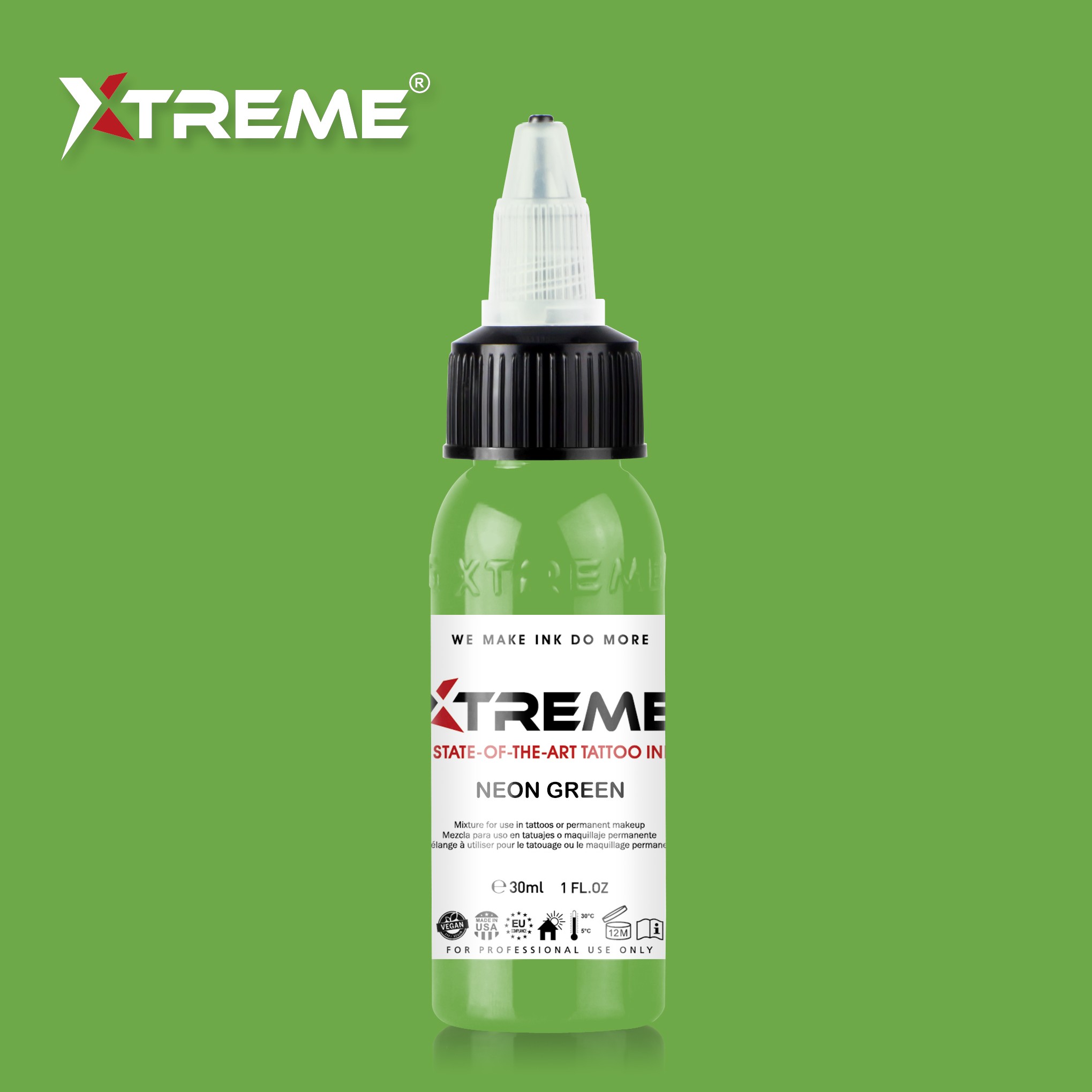 Neon Green- Xtreme Ink