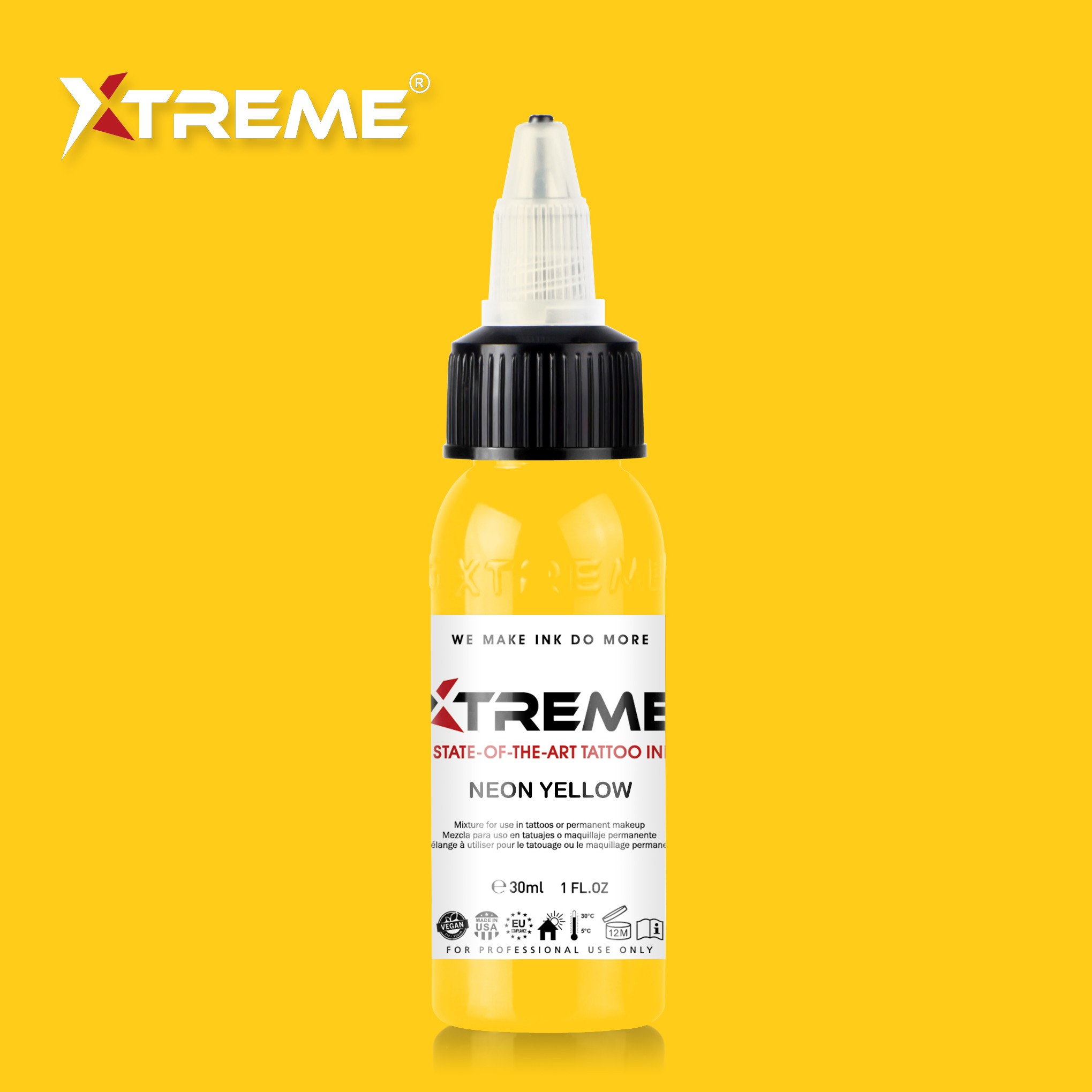 Neon Yellow  Xtreme Ink