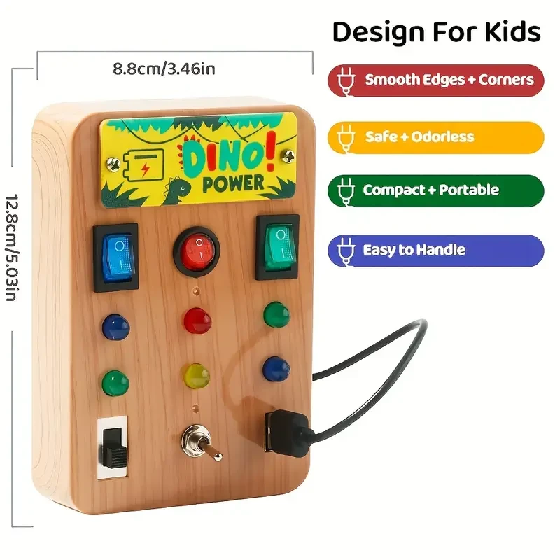 Dino Power Busy Board Toy