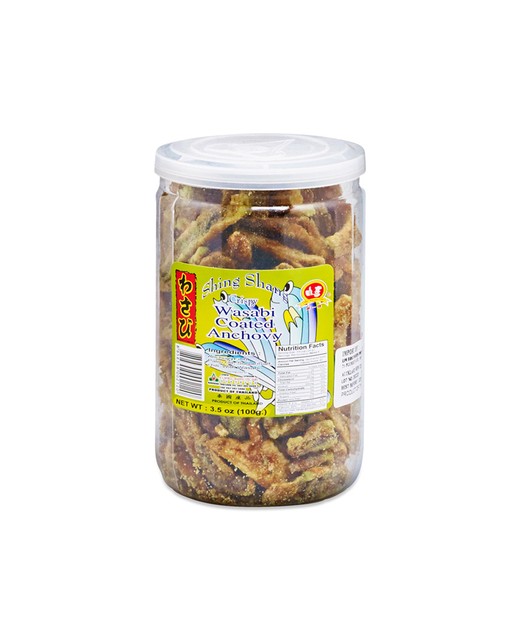 No.1 Wasabi Coated Anchovy 100g
