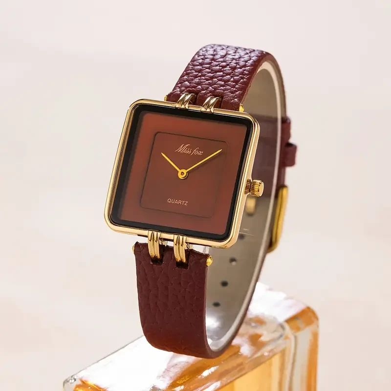 MISSFOX Womens Square Quartz Watch