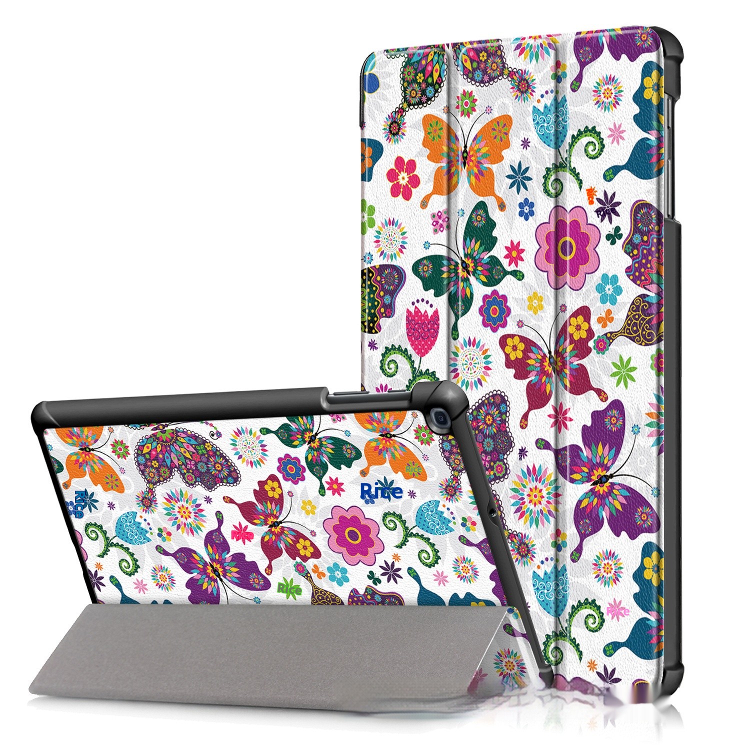 Leather Tablet Protective Cover Flip Cover Tri-fold