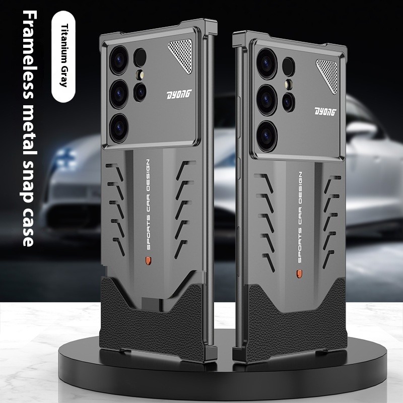 Automatic Fastener Aluminum Alloy Phone Case