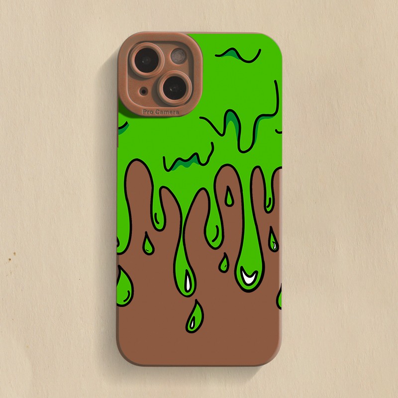 Paint Graffiti Contrast Color Phone Case