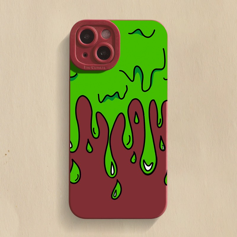Paint Graffiti Contrast Color Phone Case