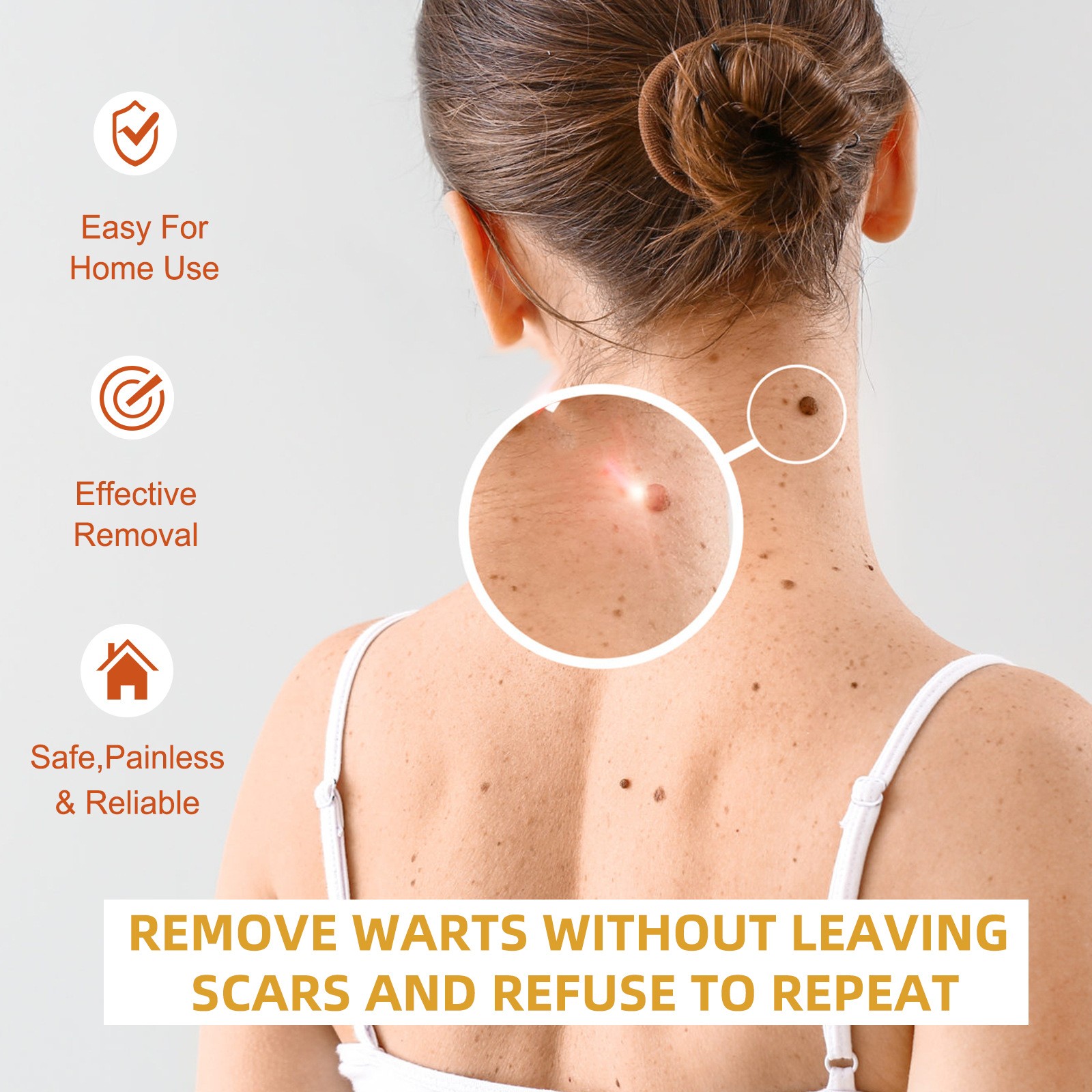 Cleansing Skin Wart Fading Black Mole Corns Mild And Smooth Skin Care Solution