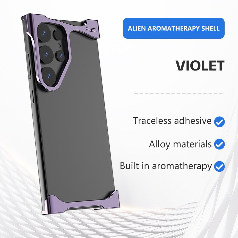 Special-shaped Aromatherapy Metal Drop-resistant Hollow Protective Cover