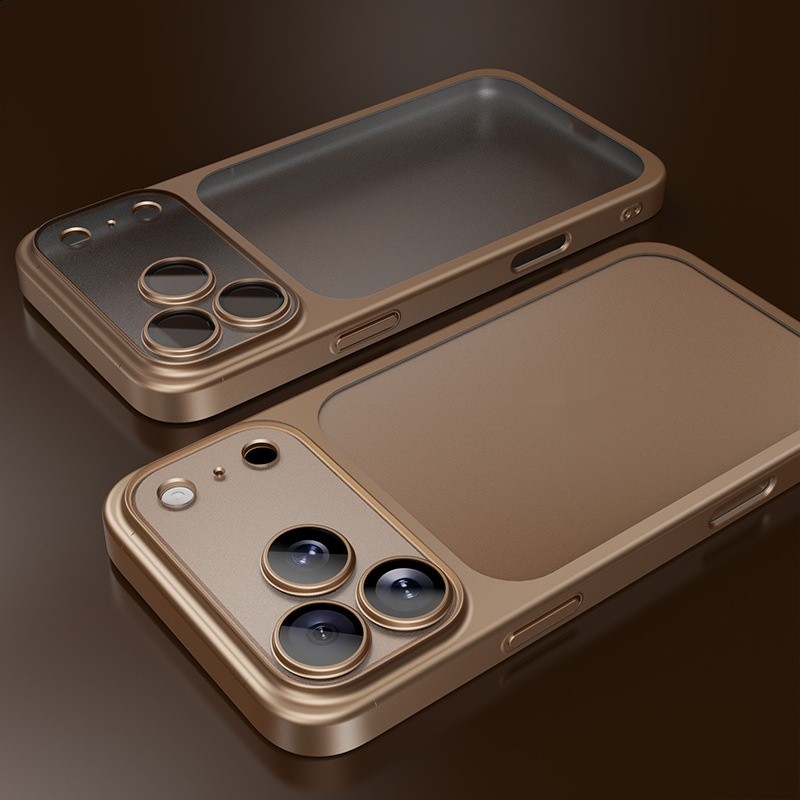 Frosted Electroplating Pc Drop-resistant All-inclusive Phone Case