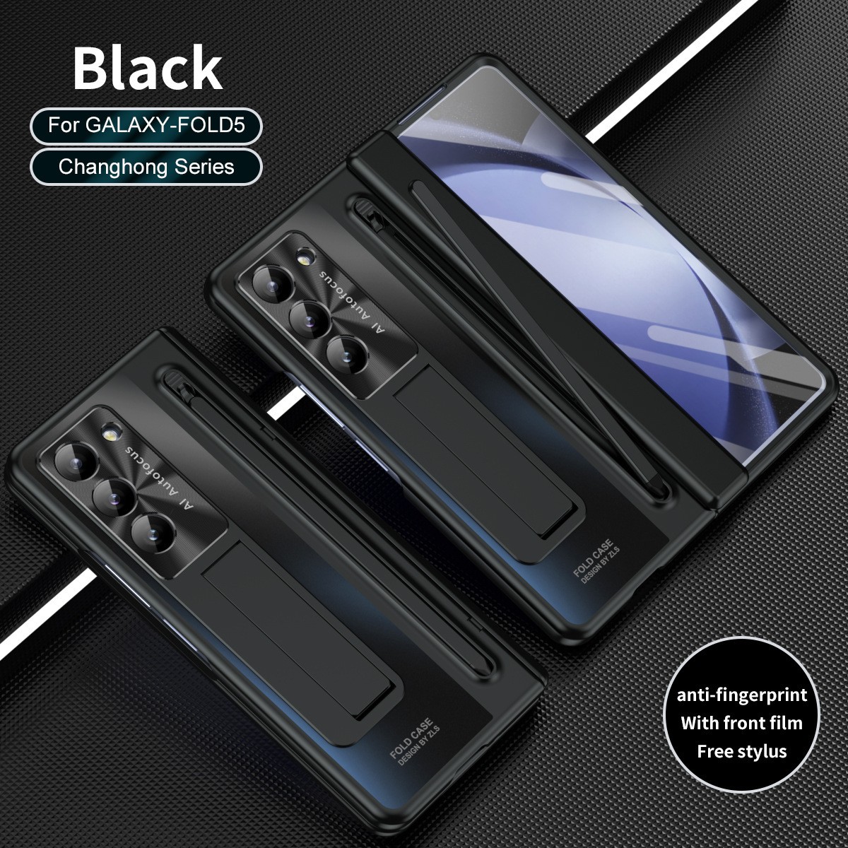 Folding Pen Slot Integrated Drop-resistant Phone Case