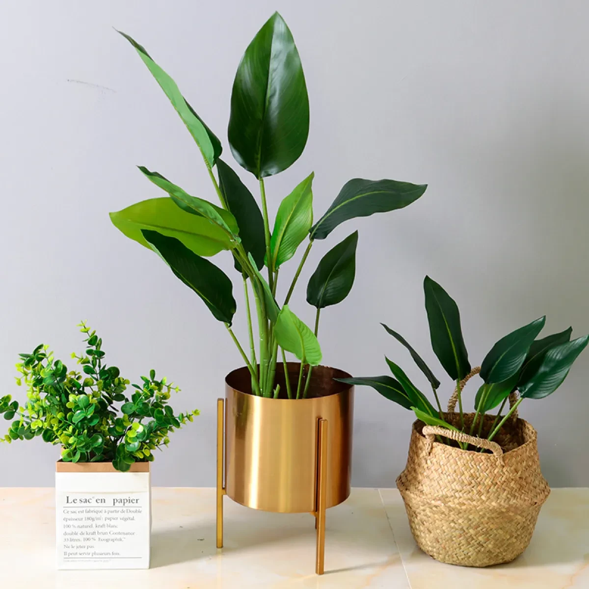 Metal Art Planters