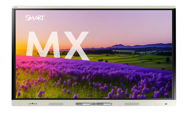 SMART Board MX055-V5 interactive display with iQ