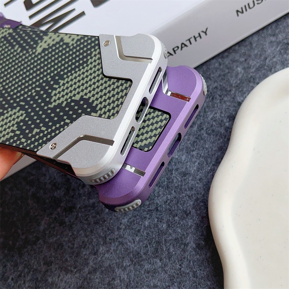 Camouflage Carbon Fiber Pattern Borderless Armor S25U Magnetic Drop-resistant Sheath