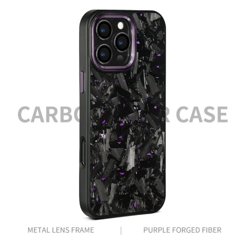 Metal Frame Forged Large Grain Phone Case