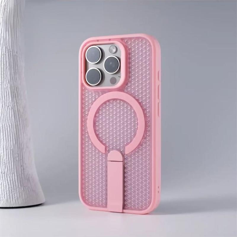 Drop-resistant Protective Cover Suction Pivot Bracket Phone Case
