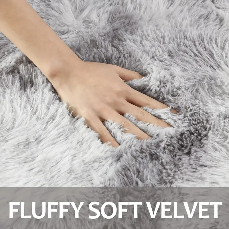 Tie-Dye Shaggy Carpet