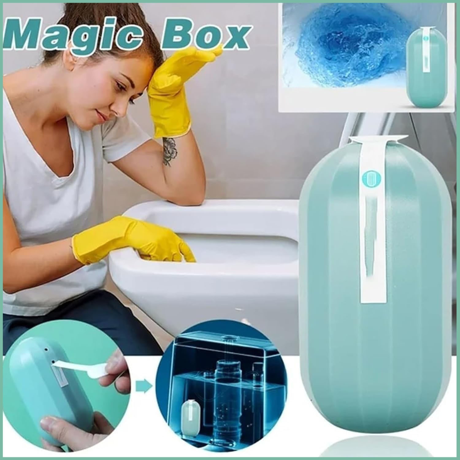 Toilet Cleaner Magic Box: The Ultimate Solution for Effortless Toilet Care